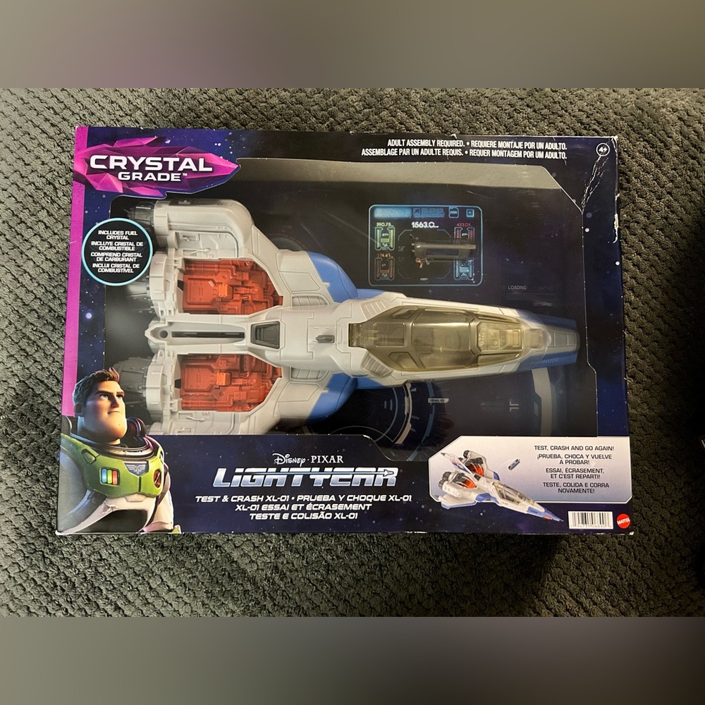 Disney Pixar Lightyear Test & Crash XL-01 Starship ~ NEW